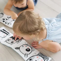 Wee Gallery Soft Book, Friendly Faces Garden