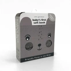 Wee Gallery Soft Book, Friendly Faces Wild