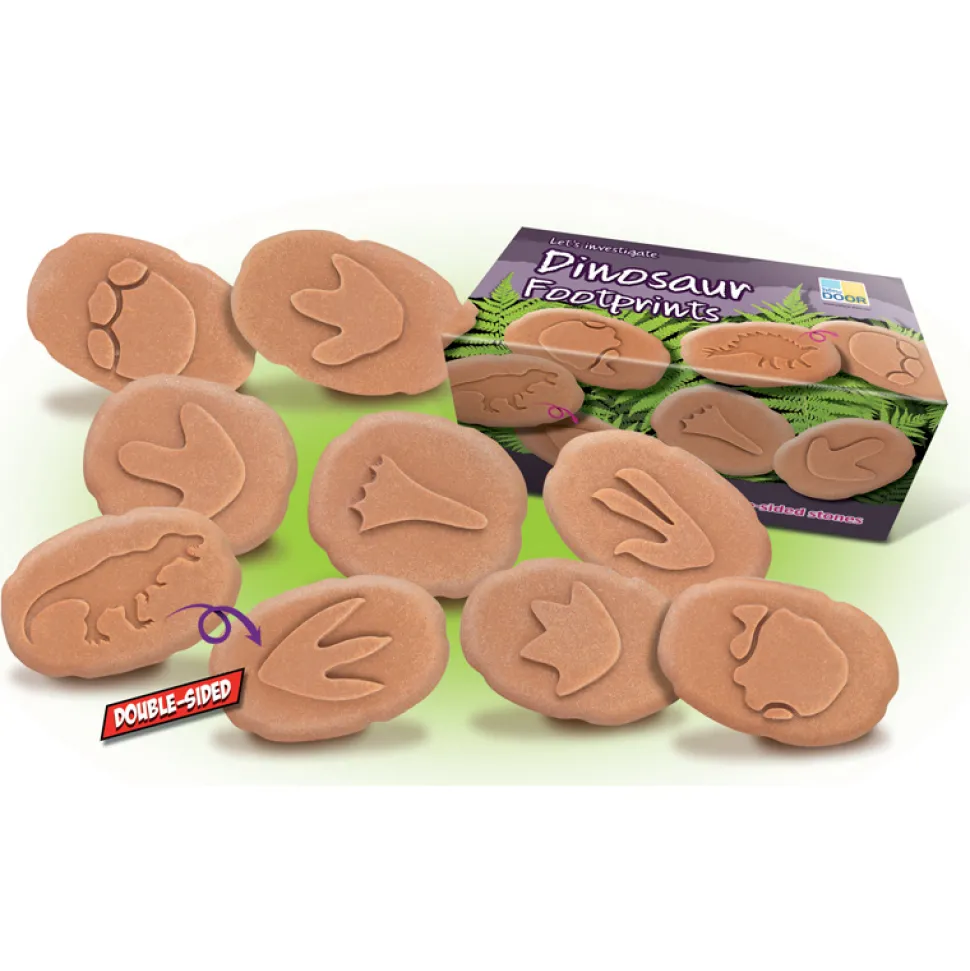 Yellow Door - Dinosaur Pootafdruk Speelstenen