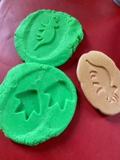 Yellow Door - Dinosaur Pootafdruk Speelstenen