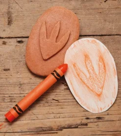 Yellow Door - Dinosaur Pootafdruk Speelstenen